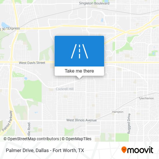 Mapa de Palmer Drive