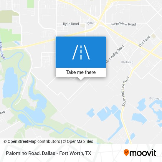 Palomino Road map