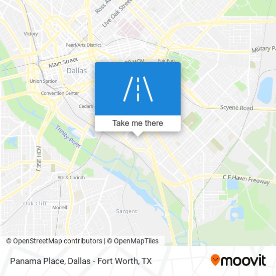 Panama Place map