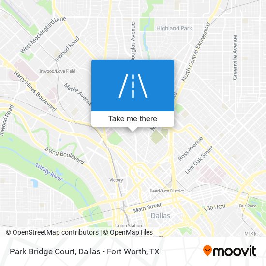 Mapa de Park Bridge Court