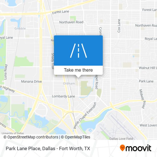 Park Lane Place map