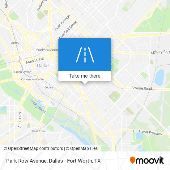 Park Row Avenue map