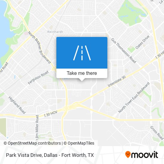 Mapa de Park Vista Drive