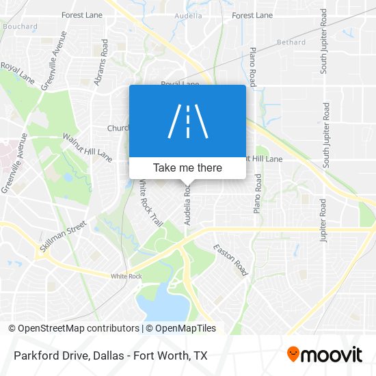 Parkford Drive map