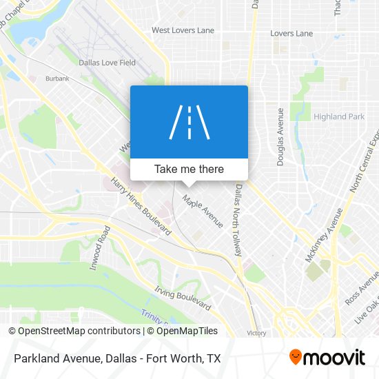 Mapa de Parkland Avenue