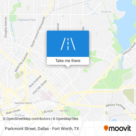 Parkmont Street map