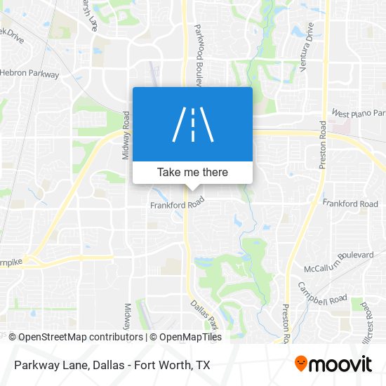 Mapa de Parkway Lane