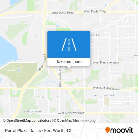 Parral Plaza map