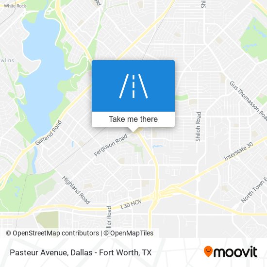 Pasteur Avenue map