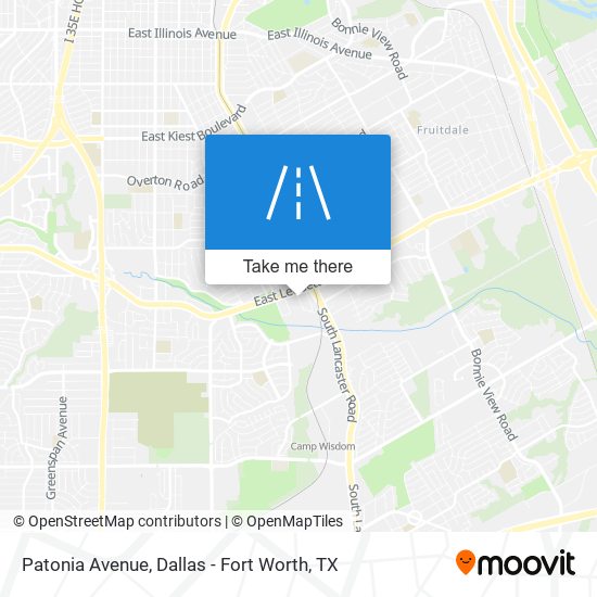 Patonia Avenue map