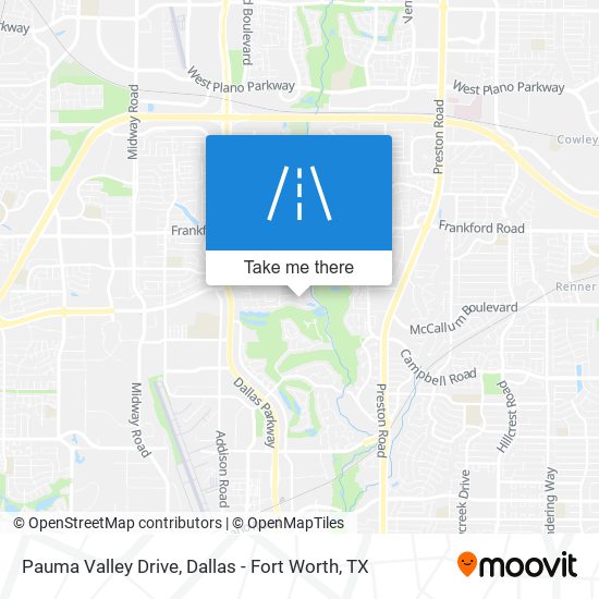 Pauma Valley Drive map