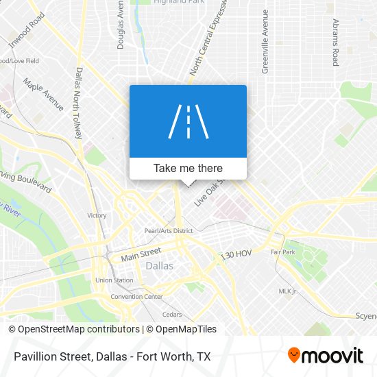 Mapa de Pavillion Street