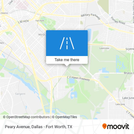 Mapa de Peary Avenue