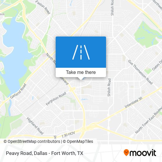 Mapa de Peavy Road