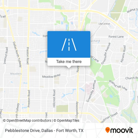 Pebblestone Drive map