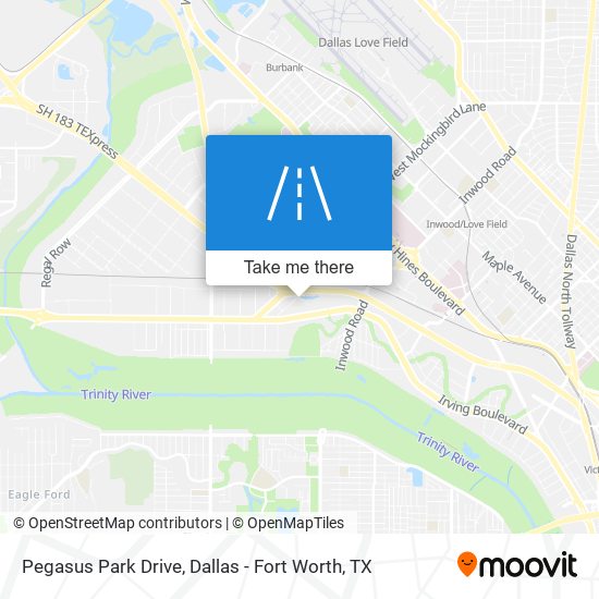 Pegasus Park Drive map