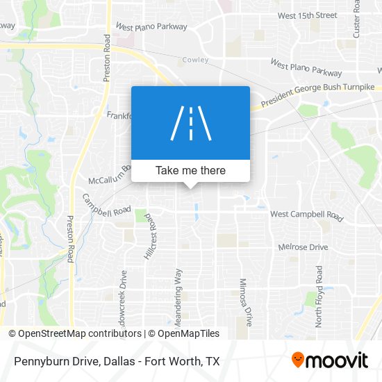 Mapa de Pennyburn Drive