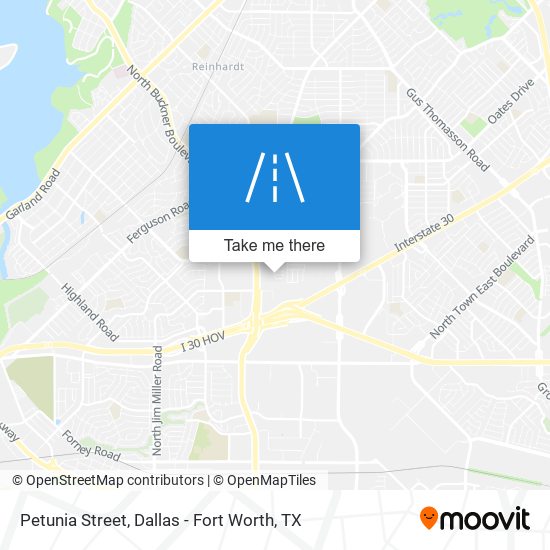 Petunia Street map