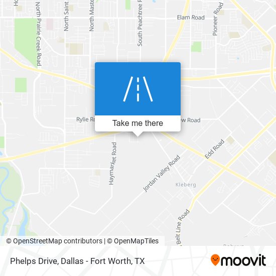 Phelps Drive map