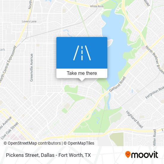 Mapa de Pickens Street