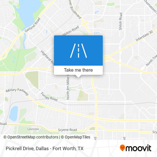 Mapa de Pickrell Drive