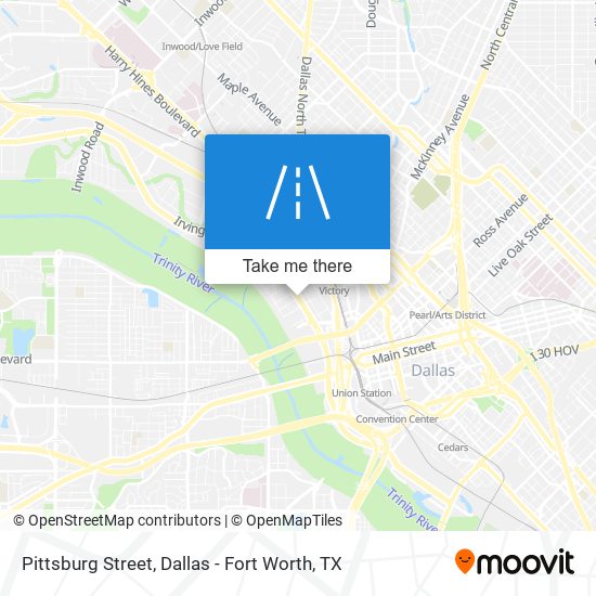 Pittsburg Street map