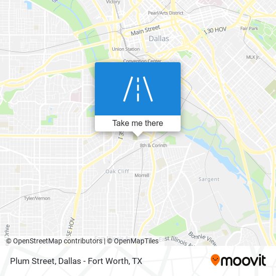 Plum Street map