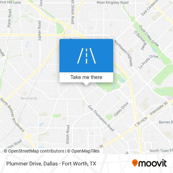Mapa de Plummer Drive