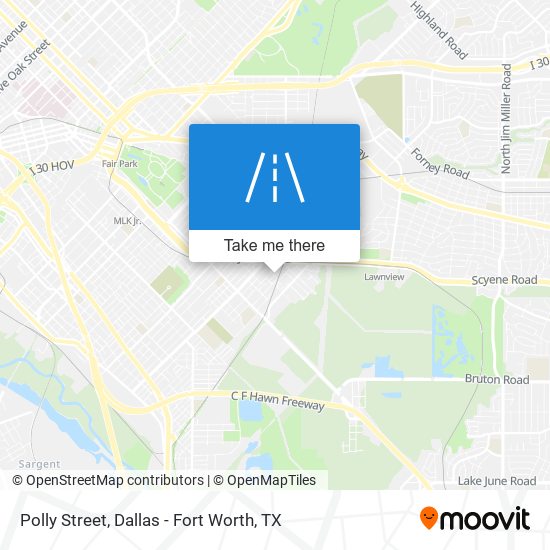 Mapa de Polly Street