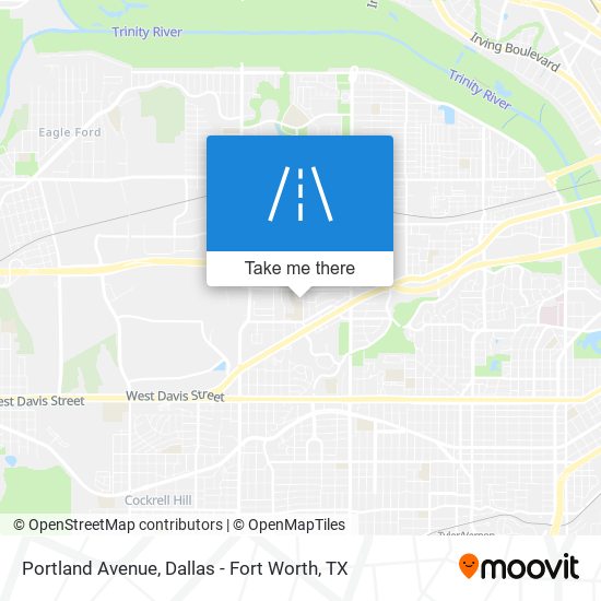 Portland Avenue map
