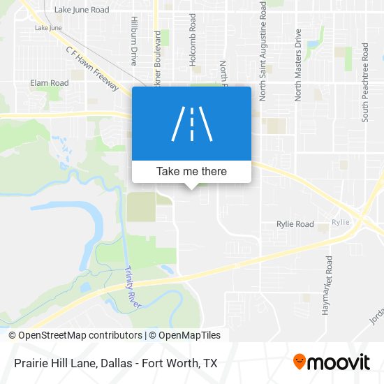 Mapa de Prairie Hill Lane