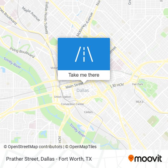 Prather Street map