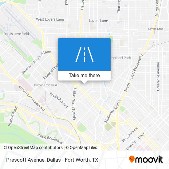 Prescott Avenue map
