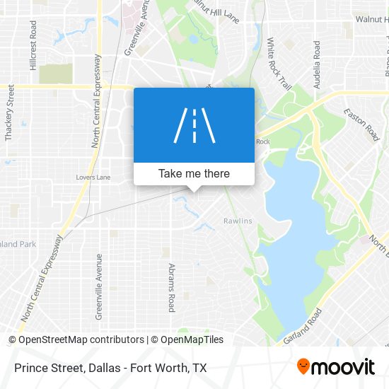 Prince Street map