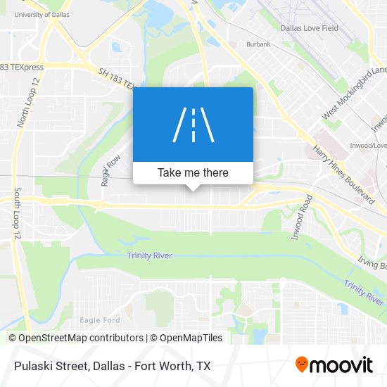 Pulaski Street map