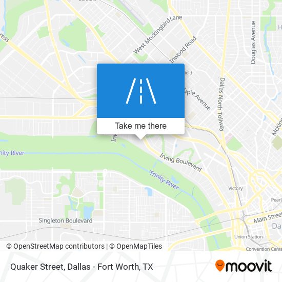 Mapa de Quaker Street