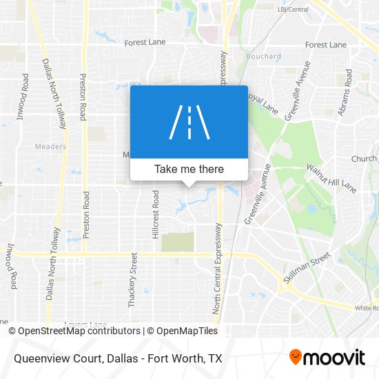 Queenview Court map