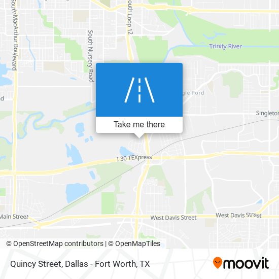 Mapa de Quincy Street