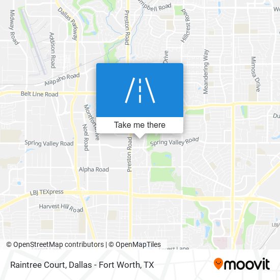 Raintree Court map