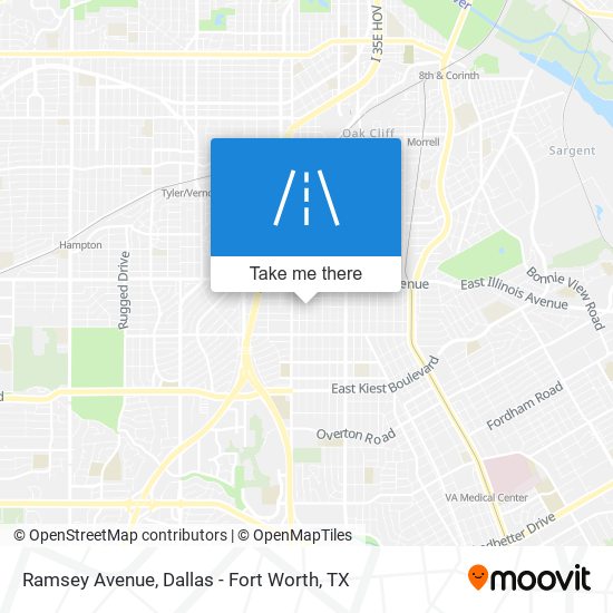 Ramsey Avenue map