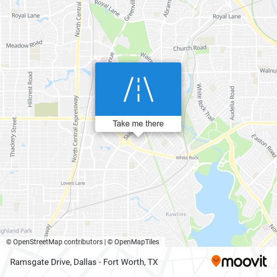 Mapa de Ramsgate Drive