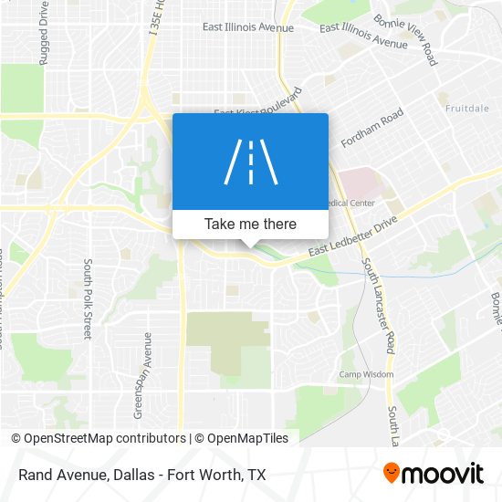 Mapa de Rand Avenue