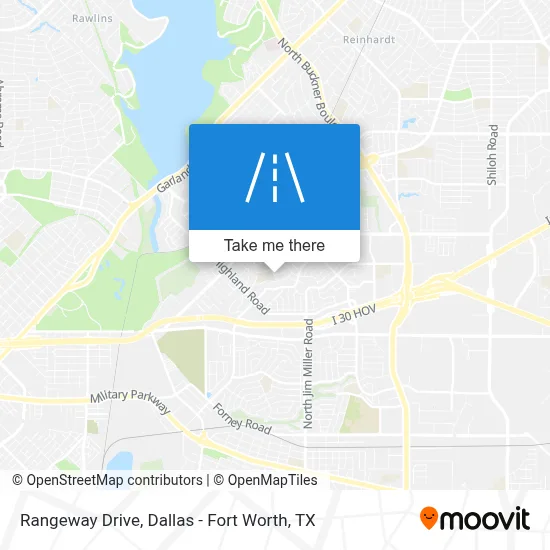 Rangeway Drive map