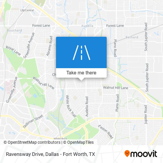Ravensway Drive map
