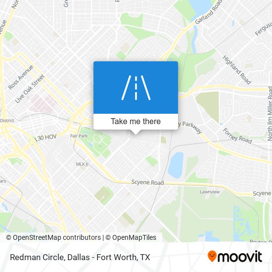Redman Circle map