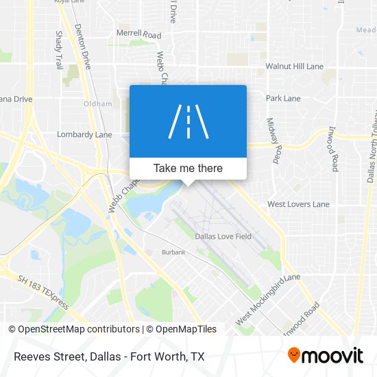 Mapa de Reeves Street