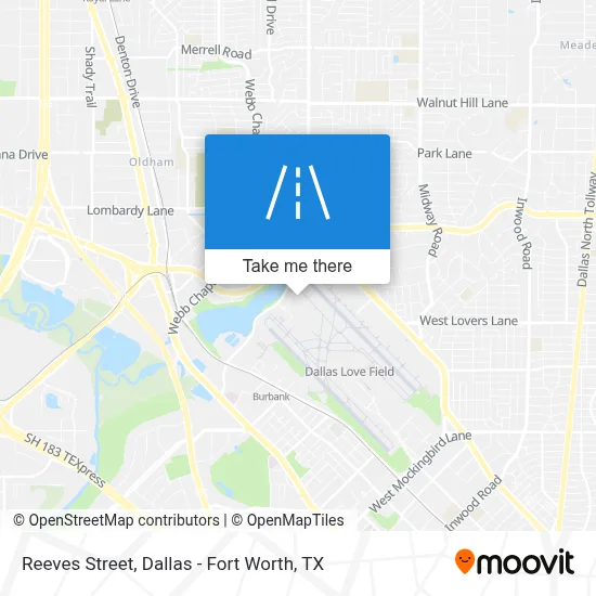 Reeves Street map