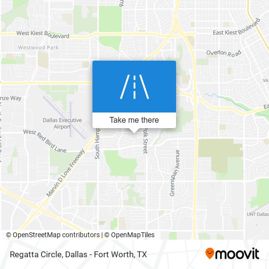 Mapa de Regatta Circle