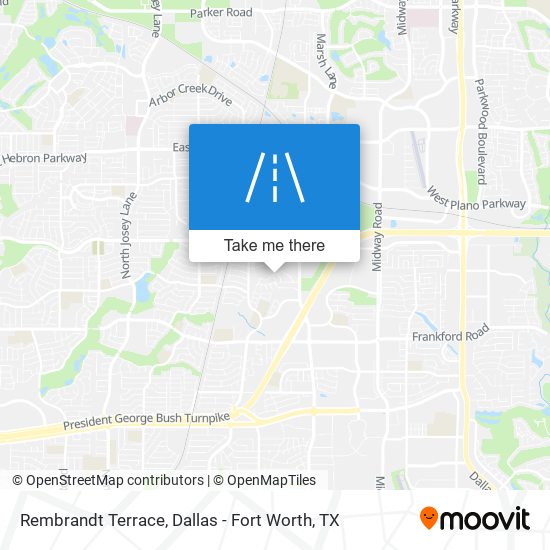 Rembrandt Terrace map