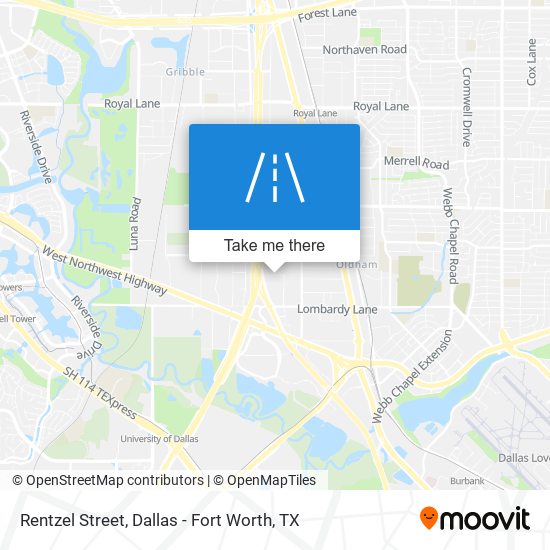 Mapa de Rentzel Street